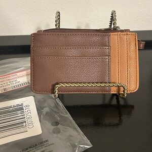 Thirty-One Where to Wallet Cappuccino Smooth Pebble Billfold NEW Tags